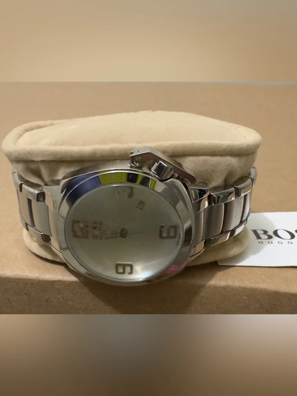 Hugo Boss Silver Stainless Steel Men’s Watch